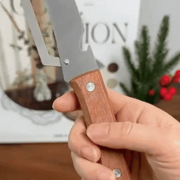 SharpSlicer™ – Multi-Functional Vegetable Peeler & Bottle Opener