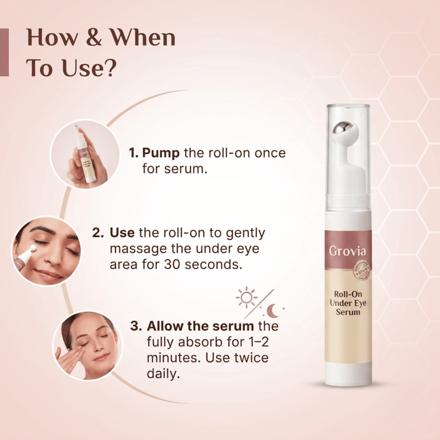 EyeVera™ -  Roll on Under Eye Serum