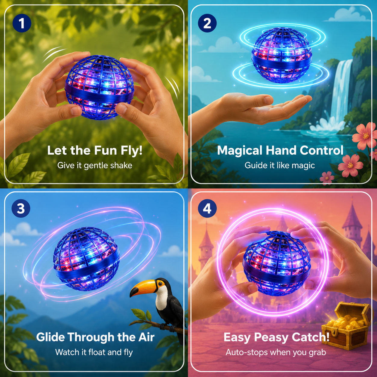 SkySpin™ Gesture Flight Ball