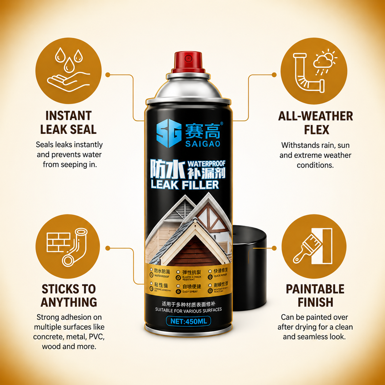 SealMaster™ - Leak Repair Spray