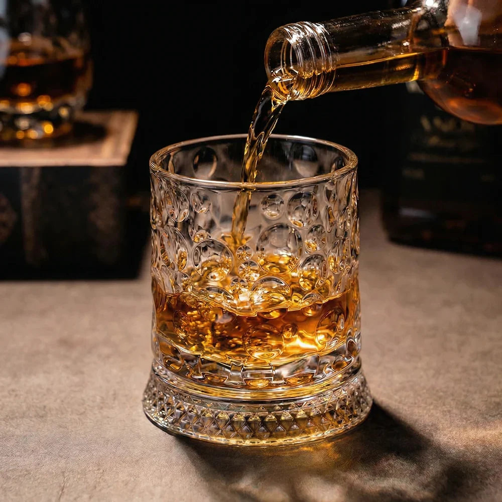 TwistSip™ Rotating Whiskey Glass