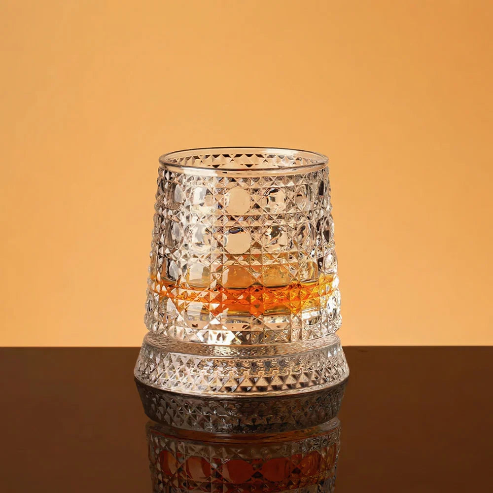 TwistSip™ Rotating Whiskey Glass